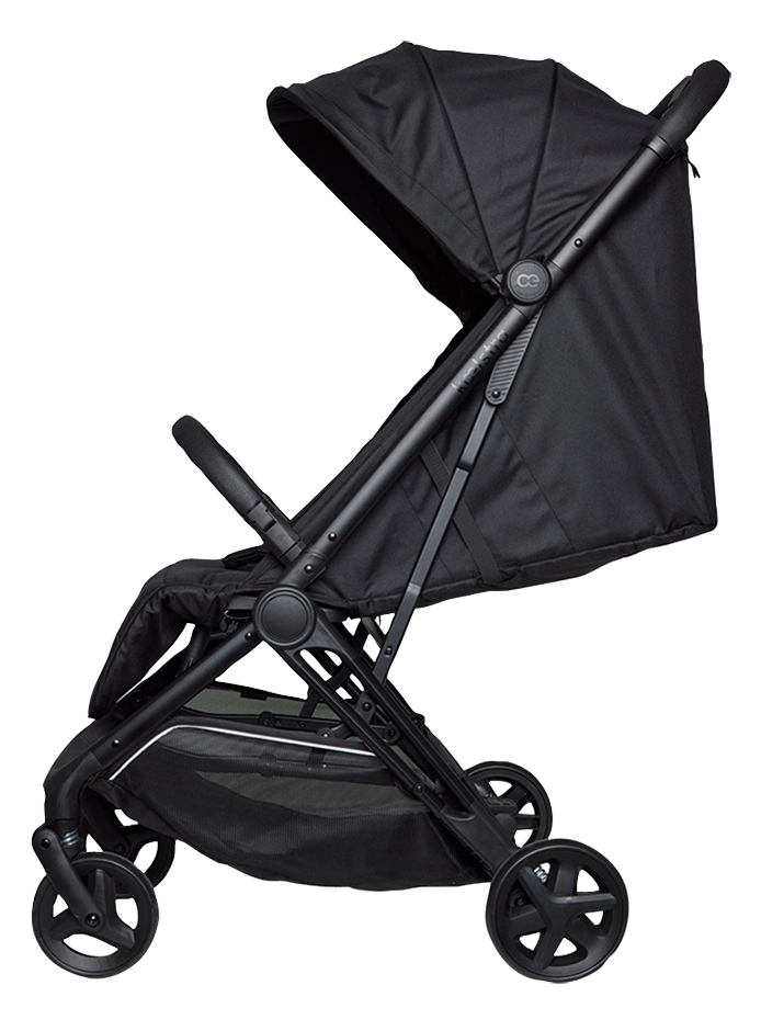 Koelstra Poussette canne Re Act noir avec Dreambaby